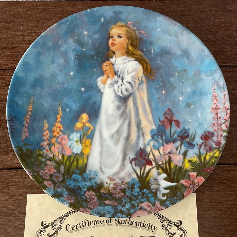 Bradford Exchange Collector Plate Twinkle Twinkle Little Star